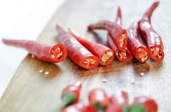 aufgeschnittene Jalapenos