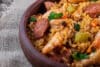 Jambalaya mit Shrimps