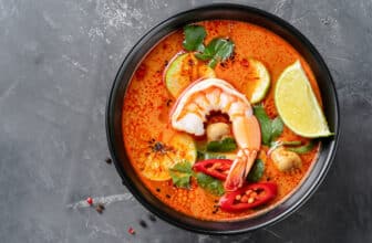 Tom Yam kung suppe