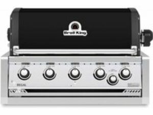 Broil King Regal 570 Built in Einbaugrill inkl. Drehspieß, Schwarz
