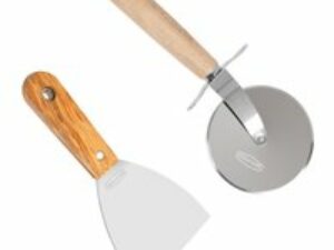 2in1 Set Pizzaspachtel und Pizzaschneider | Meator