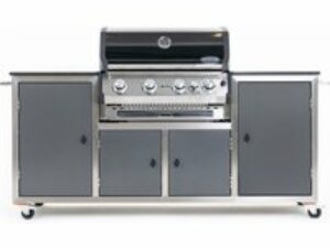 INDRAdesign Blackline Gasgrillstation mit SANTOS Free S-410, anthrazit