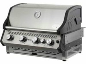 SANTOS Free S-410 mit Heckbrenner, Edelstahl, Inkl. Rostheber