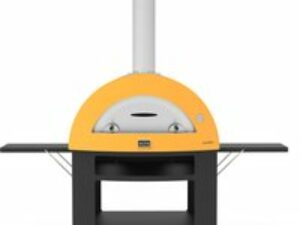 Alfa Forni Unterbau für Pizzaofen Allegro Moderno, Schwarz