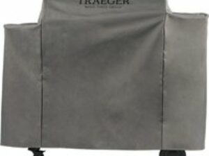 Traeger Pelletgrill Ironwood 885, Schwarz inkl. Abdeckhaube und Frontablage