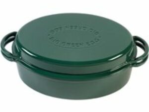 Big Green Egg emaillierter Dutch Oven / oval / 5,2L