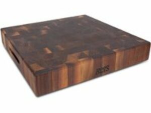 Boos Blocks Hackblock Stirnholz Classic, Walnuss 46x46x7,5 cm