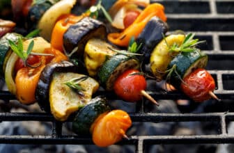 Gemüsespieße Grill