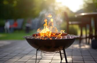 Grillen in Feuerschale