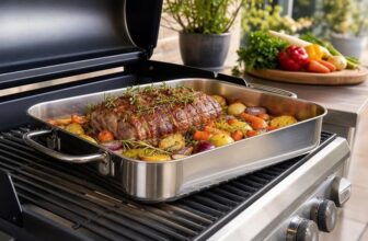 Edelstahl-Bräter für den Grill: Unverzichtbares Zubehör für BBQ, Smoker und Outdoorküche