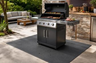 Grill-Bodenmatte als sinnvolles Zubehör für BBQ, Grillen, Smoken und die Outdoorküche