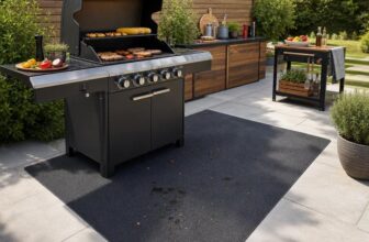 Grill Unterlegmatte als sinnvolles Zubehör für BBQ, Grill, Smoker und Outdoorküche