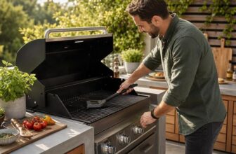 Grillbürste ohne Draht als unverzichtbares Zubehör für BBQ, Grillen, Smoken und die Outdoorküche