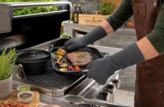 Grillhandschuhe aus Silikon als unverzichtbares Zubehör für BBQ, Grillen, Smoken und die Outdoorküche