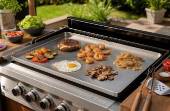 Grillplatte Edelstahl als unverzichtbares Zubehör für BBQ, Grillen, Smoken und die Outdoorküche