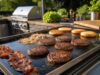 Grillplatte für Burger als starkes Zubehör für BBQ, Grillen, Smoken und die Outdoorküche