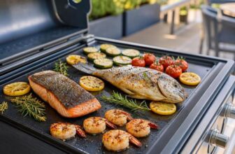 Grillplatte für Fisch als unverzichtbares Zubehör für BBQ, Grillen, Smoken und die Outdoorküche
