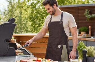 Grillschürze für Herren: Praktisches Zubehör für BBQ, Grillen, Smoken und die Outdoorküche