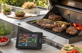 Grillthermometer mit mehreren Fühlern als unverzichtbares Zubehör für BBQ, Grillen, Smoken und die Outdoorküche