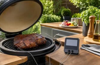 Grillthermometer mit zwei Fühlern als unverzichtbares Zubehör für BBQ, Grillen, Smoken und die Outdoorküche