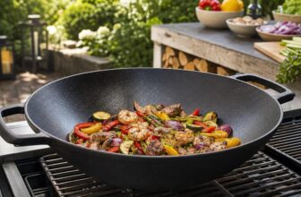 Grillwok aus Gusseisen: Unverzichtbares Zubehör für BBQ, Grill, Smoker und Outdoorküche