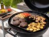 Plancha für den Kugelgrill als starkes Zubehör für BBQ, Grillen, Smoken und Outdoorküche