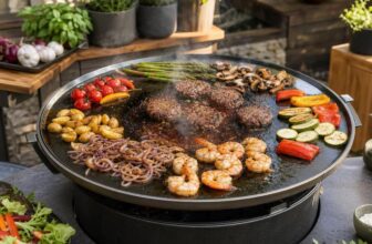 Plancha rund: Das passende Zubehör für BBQ, Grillen, Smoken und die Outdoorküche