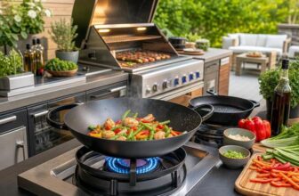 Wokbrenner Gas als starke Ergänzung für BBQ, Grillen, Smoken und die Outdoorküche