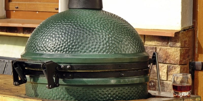 Keramikgrill mit Gas