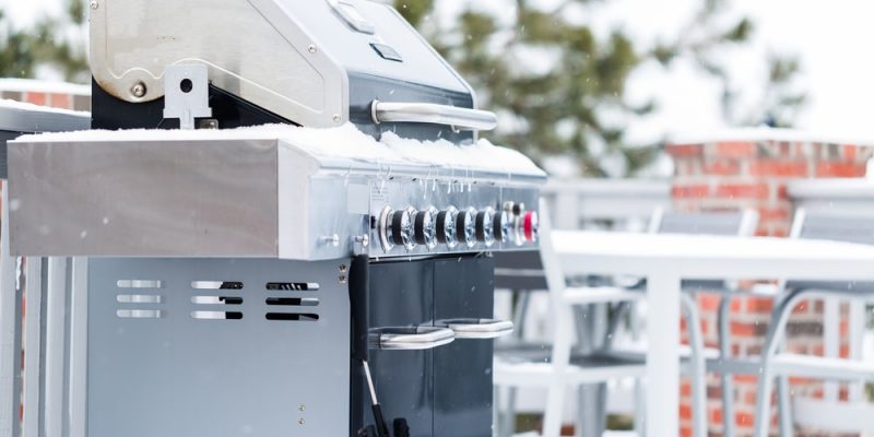 Den Gasgrill im Winter richtig lagern