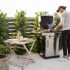 Gasgrill mit Infrarot Backburner