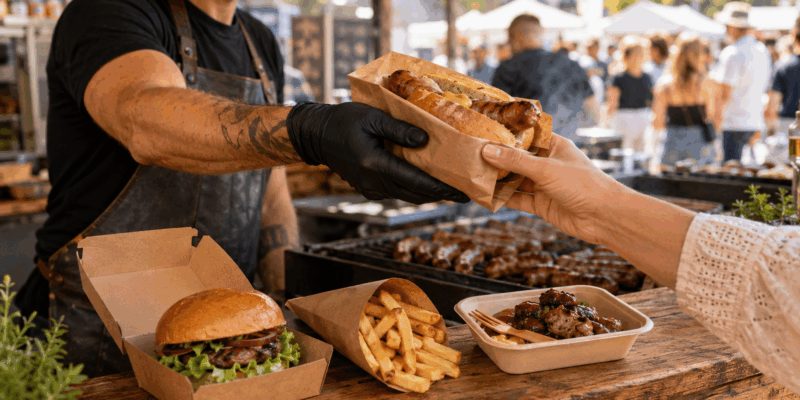 Grillen unterwegs: worauf beim Streetfood-BBQ die Verpackung ankommt