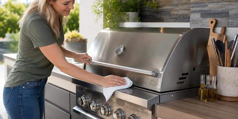 Grill Reinigungstücher als praktisches Zubehör für BBQ, Grill, Smoker und Outdoorküche