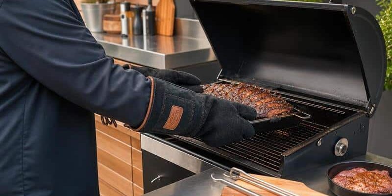 Grillhandschuhe für Smoker als unverzichtbares Zubehör für BBQ, Grillen, Smoken und die Outdoorküche
