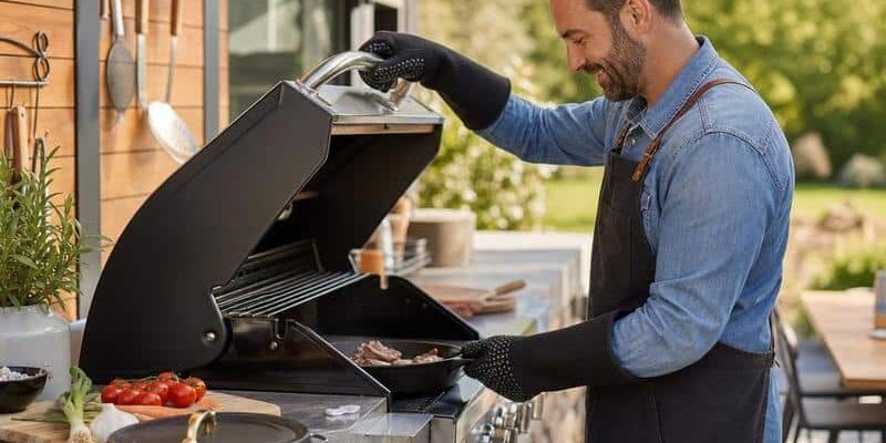 Grillhandschuhe hitzebeständig: Unverzichtbares Zubehör für BBQ, Smoker und Outdoorküche