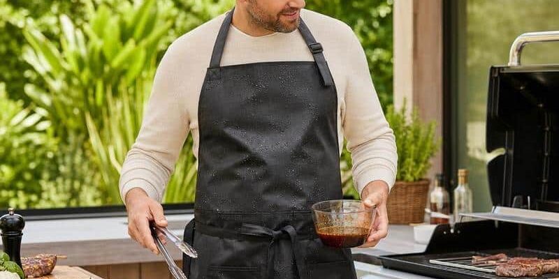 Grillschürze wasserfest: Praktisches Zubehör für BBQ, Grillen, Smoken und die Outdoorküche