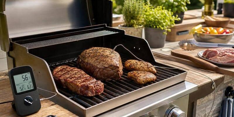 Grillthermometer digital als unverzichtbares Zubehör für BBQ, Grillen, Smoken und die Outdoorküche