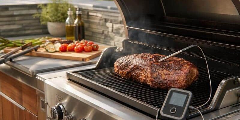 Grillthermometer für den Gasgrill als unverzichtbares Zubehör für BBQ, Smoken und Outdoorküche