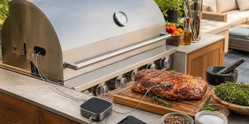 Grillthermometer WLAN als unverzichtbares Zubehör für BBQ, Grill, Smoker und Outdoorküche