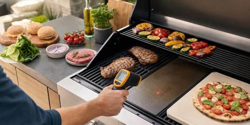 Infrarotthermometer für den Grill: Unverzichtbares Zubehör für BBQ, Smoker und Outdoorküche