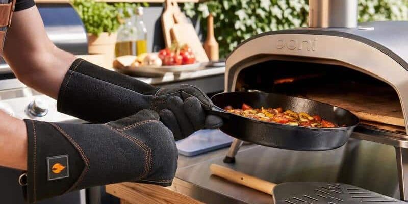 Pizzaofen-Handschuhe als unverzichtbares Zubehör für BBQ, Grill, Smoker und Outdoorküche