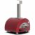 Alfa Forni Pizzaofen Moderno Portable, Gas, Antik Rot