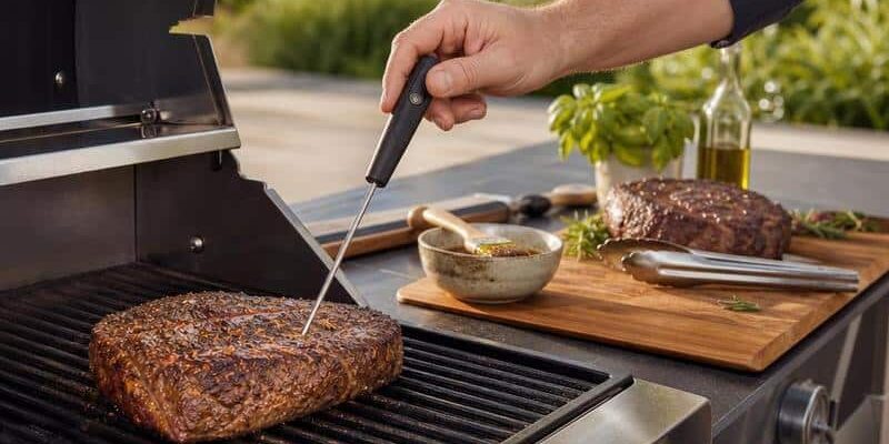 Wasserdichtes Grillthermometer als unverzichtbares Zubehör für BBQ, Grillen, Smoken und die Outdoorküche