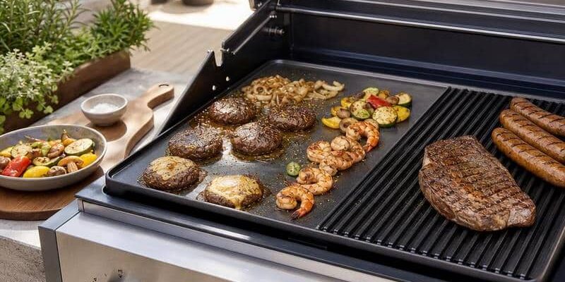 Wendeplatte Grill: Unverzichtbares Zubehör für BBQ, Smoken und Outdoorküche